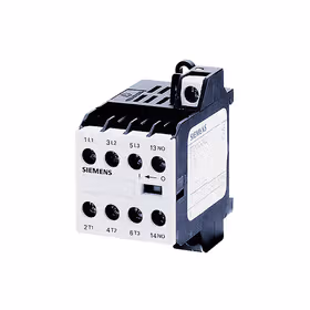 西门子 功率继电器,8.4A,4kW,3NO+1NC、24VDC,3极螺栓型端子连接；3TG10010BB4