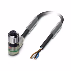 菲尼克斯 传感器/执行器电缆；SAC-4P-10,0-PUR/M12FR-3L