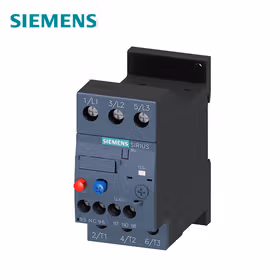 西门子 过载继电器30...36A规格S0,等级10,独立安装,主电路：螺丝端子,辅助电路：螺丝端子；3RU61264PB1