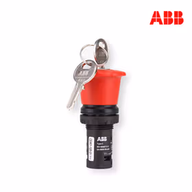 ABB CE系列急停按钮（不带灯型）,红色；CE4K1-10R-11