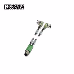 菲尼克斯 电缆；SAC-3P-M12Y/2X3,0-PUR/M12FR-2L