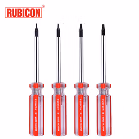 罗宾汉(RUBICON) 4件花形螺丝批组套；161-4