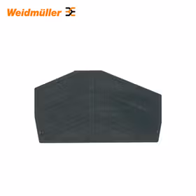 魏德米勒 接线端子附件,端板；ZAP ZDU6-2 SW