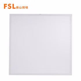 佛山照明（FSL）LED集成吊顶灯面板灯厨房卫生间嵌入式铝扣板天花灯42W白光白边框尺寸600*600