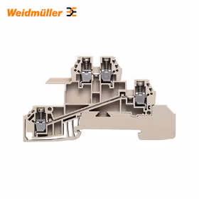 魏德米勒 W系列,N导轨分线端子,额定横截面:2.5mm,螺钉联接；WDL 2.5/S/N/L
