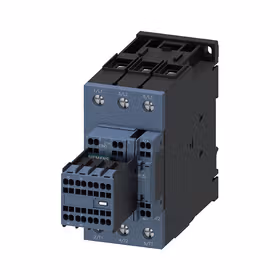 西门子 牵引接触器,80A,37kW, 2NO+2NC 72VDC,带可变电阻,3极,尺寸S2笼卡式连接；3RT20383XJ440LA2