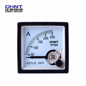 正泰 模拟指示仪表；99T666-A 20A 直通