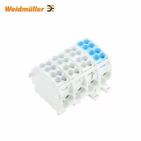 魏德米勒 W系列,接线板,额定横截面:螺钉联接,TS36；WPD 401 2X25/2X16 3XGY/1XBL