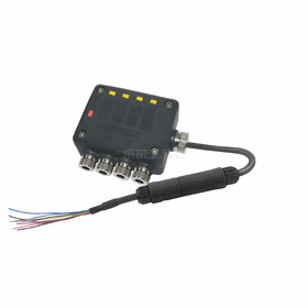 胜蓝SiRON Mini型4位防水接线盒带拖链航插线长3米【其他尺寸请咨询客服定制】；H420-4TF-3000/100