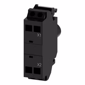 西门子 LED模块带集成式LED,AC/DC24-240V,蓝色,弹簧型端子连接,用于前面板安装；3SU14011BH503AA0