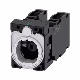 西门子 用于3个模块的支架,塑料,1NO+1NC,1NO+1NC,LED模块,白色,AC/DC6-24V,螺栓型端子连接；3SU15011AG601LA0