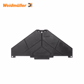 魏德米勒 P系列,端板,黑色,3mm；PAP PRV/PPV8 SW