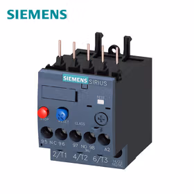 西门子 过载继电器11...16A规格S00,等级10,安装至接触器,主电路：螺丝端子,辅助电路：螺丝端子；3RU61164AB0