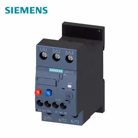 西门子 过载继电器14...20A规格S0,等级10,独立安装,主电路：螺丝端子,辅助电路：螺丝端子；3RU61264BB1