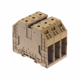 魏德米勒 直通型接线端子,螺钉联接,95mm,1000V,232A,深褐；WDU 70/95/3