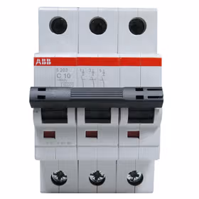 ABB S200系列微型断路器；S203-C10