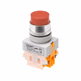 正泰 不带灯按钮；NP4-10GN 红