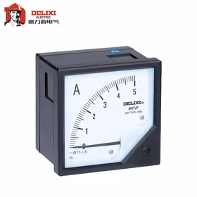 德力西电气 模拟指示电测量仪表；6C2 电流表 1200A