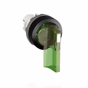 ABB M3SS三位置选择开关操作头部（带灯型）,绿色；M3SS4-11G