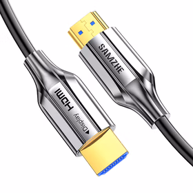 山泽光纤HDMI线2.0版 4K60Hz发烧级高清线 电脑电视投影仪家庭影院3D视频线工程装修连接线20米XGH20