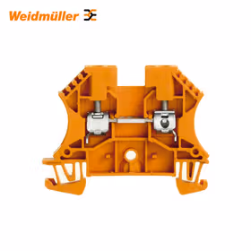 魏德米勒 直通型接线端子,螺钉联接,4mm,800V,32A,橙色；WDU 4 OR