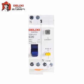 德力西电气 HDBE-40LE相线+中性线漏电断路器；HDBE-40LE 1P+N D 16A