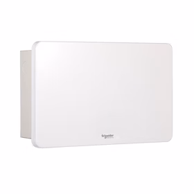 施耐德电气 暗装白色门单排16位模数配电箱；TLA16B