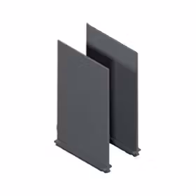 ABB 塑壳断路器附件，相间隔板；PB100 4P 6pcs A3