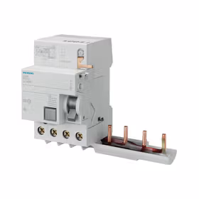 西门子 电磁式剩余电流模块,4极,型号AC,输入：40A,30mA,适用于5SY；5SM2 电磁式 / 模块 AC 30mA 4P 0.3 ~ 40A