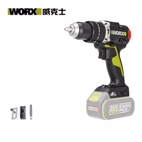威克士20V无刷冲击钻WU373.9(裸机)手枪钻手电钻锂电池打孔混凝土