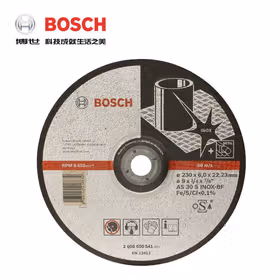博世 不锈钢磨片180X7.0X22.23mm(进口不锈钢系列)；2608600540