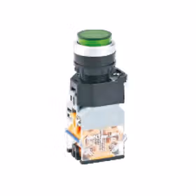 正泰 按钮；LAY39B(LA38)-20GNZSD 绿 AC/DC 220V