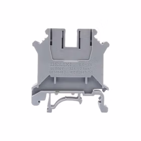 德力西电气 接线端子；UK-3N/1片铜螺丝（CDUK-3N）