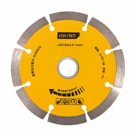 得力 金刚石切割锯片 107x1.8x20mm,10片/包；DL661075