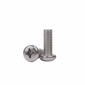 惠象 4.8级 十字盘头机螺钉 GB818-85 全螺纹 本色 M8-1.25*12