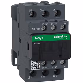 施耐德电气 国产TeSys D系列三极交流接触器,38A,110V,50/60Hz；LC1D38F7C