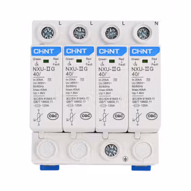 正泰 电涌保护器 NXU-IIG 40kA/440V 4P；710270800000168