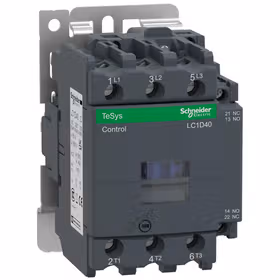施耐德电气 国产TeSys D 系列三极接触器,40A,220V,50/60Hz；LC1D40M7C