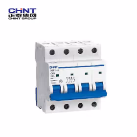 正泰 微型断路器；NB1-63DC 4P C63A DC1000V 6KA(R)