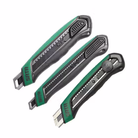 世达 T系列橡塑柄推扭美工刀9mm；93481