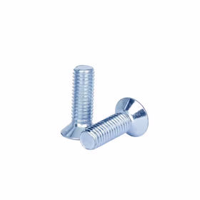 惠象 4.8级 十字沉头机螺钉（加硬） GB819 全螺纹 蓝白锌 M6-1*30