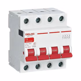 德力西电气 电涌保护器专用保护装置；DZ47SCB-40 40kA/分断能力100kA 3P