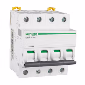 施耐德电气 小型断路器；iC65N 4P D40A