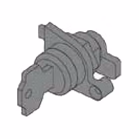 ABB 塑壳断路器附件，储能电动机机构钥匙锁；MOL-S same key for motor-N20005 T4-5