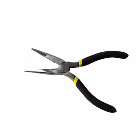 史丹利 黑色双塑柄尖嘴钳5寸；84-100