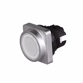 上海天逸电器 方形带灯自锁按钮头；LA42PSDF/W