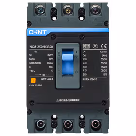 正泰 塑壳断路器；NXM-250H/3300 200A