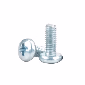 惠象 4.8级 十字半圆头机螺钉 GB818-76 全螺纹 蓝白锌 M4-0.7*10