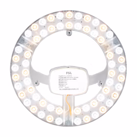 佛山照明（FSL）led替换灯芯Ra97高显色三色模组灯盘光源【全光谱】40W/三档调色 &phi;230mm 含接线柱