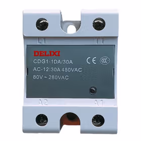 德力西电气 单相固态继电器；CDG1-1DA 30A